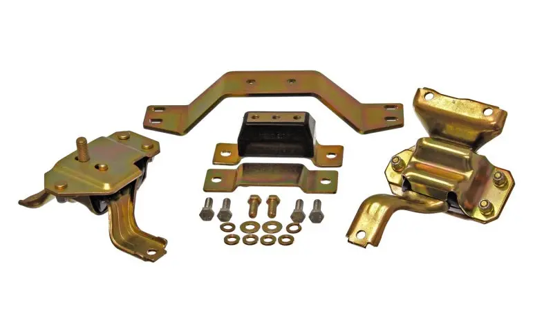 Energy Suspension Black Motor And Transmission Mount Kit For 1999–2004 Ford Mustang 4.6L V8 1