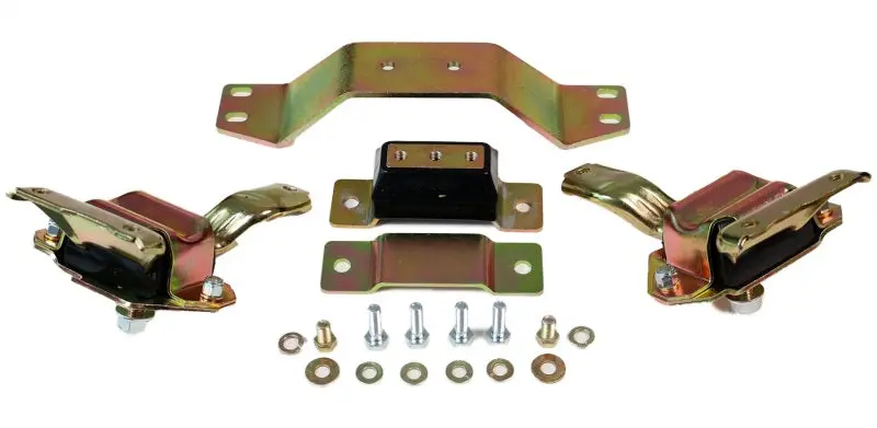 Energy Suspension Black Motor And Transmission Mount Kit For 1999–2004 Ford Mustang 4.6L V8 2