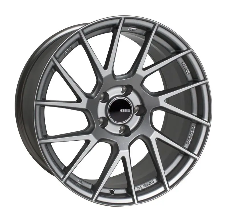 Enkei Tm7 Storm Gray Alloy Wheel: 18×8.5", 5×114.3, +25Mm Offset, 72.6Mm Center Bore 1