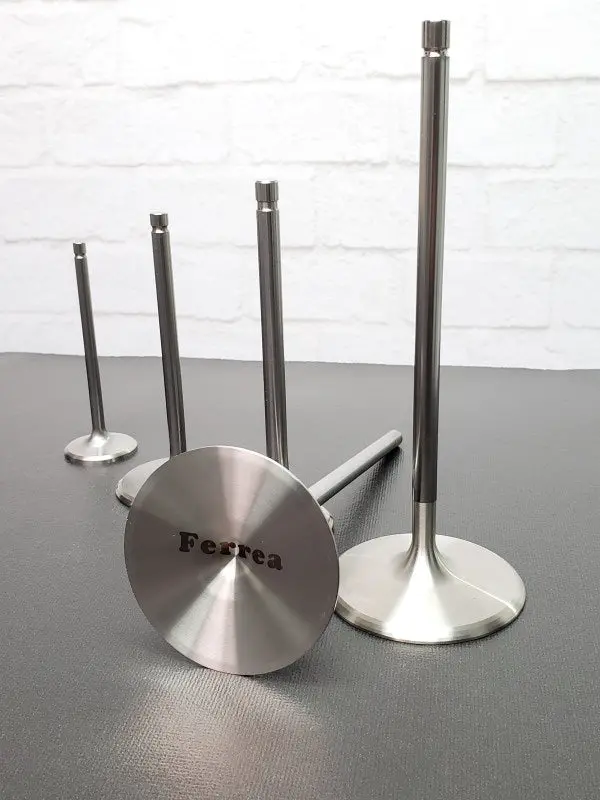 Ferrea Titanium Intake Valve – 2.125" Diameter, 5.285" Overall Length, 0.29" Stem, Compatible With Small-Block Chevy, Chrysler, And Ford Engines 1