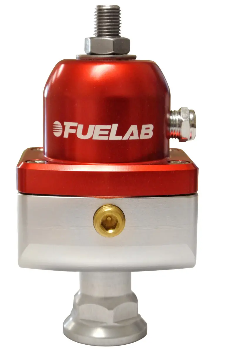 Fuelab 555 Carb Adjustable Fpr Blocking 10-25 Psi (1) -8An In (2) -8An Out - Red 1