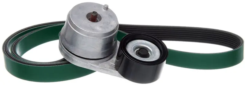 Gates Serpentine Belt Kit For 1997–2001 International/Navistar Amtran 3800 With T444E Diesel Engine 1