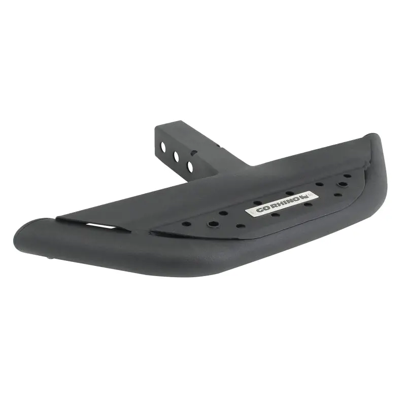 Go Rhino Dominator Xtreme Hitch Step For 2-Inch Receivers – 18-Inch Length, Texas Black Finish 1