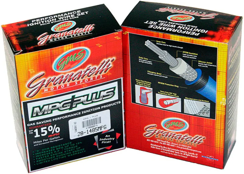 Granatelli 86-92 Mazda Rx-7 1.3L Performance Ignition Wires 1