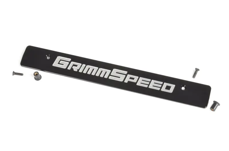 Grimmspeed License Plate Delete Bracket For 2015+ Subaru Impreza, Wrx, And Sti 1
