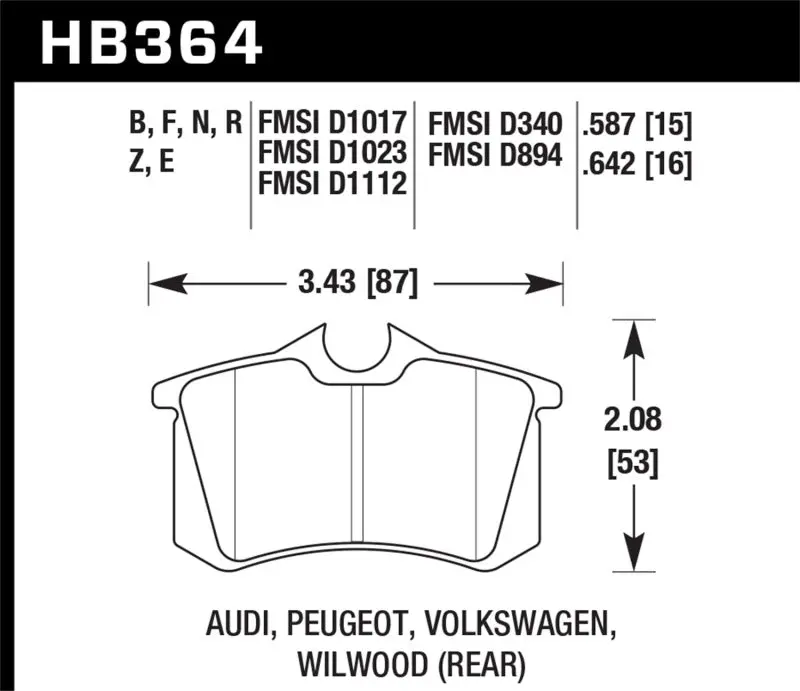 Hawk Hp Plus High-Performance Street Brake Pads – Ceramic-Enhanced Compound For Daily And Track Use 2