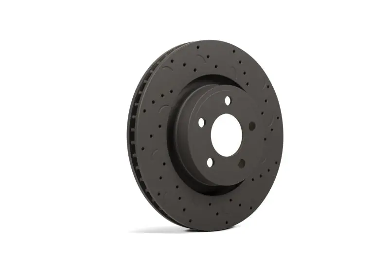 Hawk Talon Drilled & Slotted Front Brake Rotors For 2005 Mercedes-Benz G55 Amg (Body Code 463.271) 1