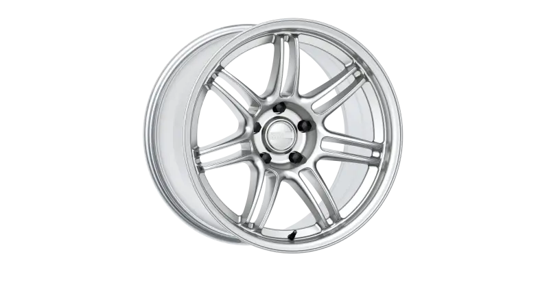 Kansei K17H Seven 18X10.5In / 5X120 Bp / 12Mm Offset / 72.6Mm Bore - Hyper Silver 1