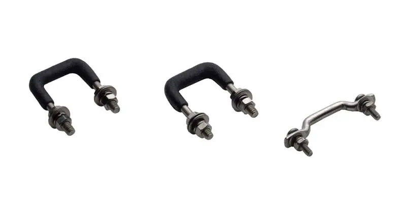 Kentrol Polished Silver Windshield Tie-Down Kit For Jeep Cj (1955–1986) 1