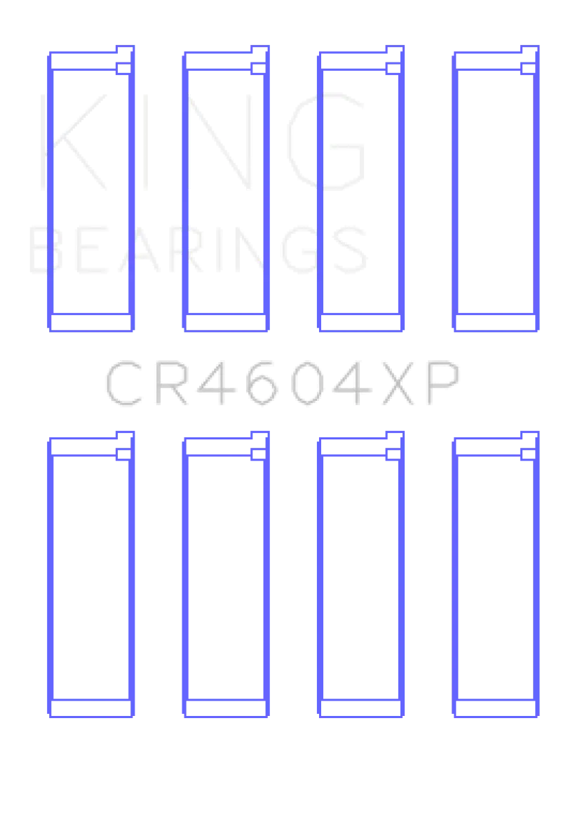 King High-Performance Rod Bearing Set For 2007–2009 Mazdaspeed3 (L3-Vdt Mzr Disi Turbo) – +0.25Mm 1