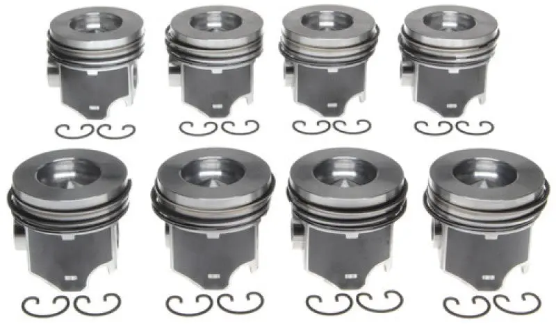 Mahle Oe-Style Piston Set For Gm 4.2L V6 (2006–2009) – 0.25Mm Oversize, 6-Piece Kit 1