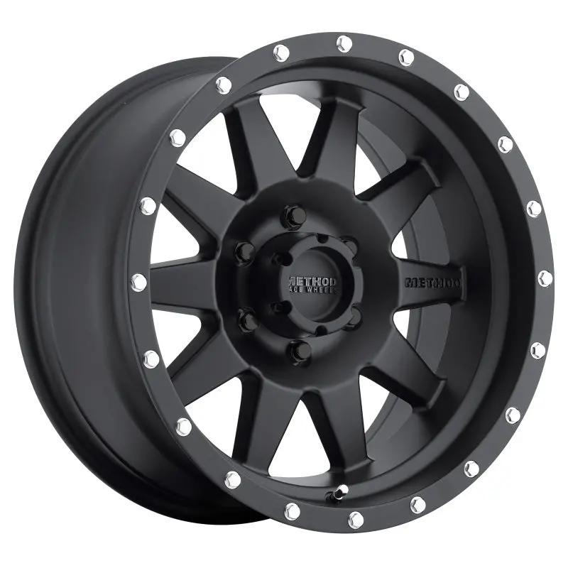 Method Mr301 The Standard Matte Black Wheel — 16X7, 6X5.5", 0Mm Offset, 108Mm Cb 1