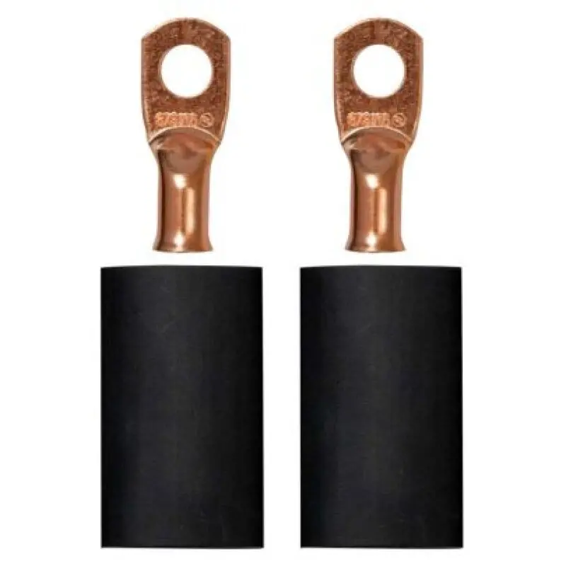 Moroso 5/16" Diameter Battery Cable Terminal Kit – 6-Gauge Crimp/Solder Style, 2-Pack 1