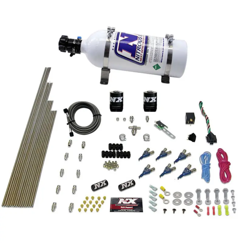 Nitrous Express V6An Efi Nitrous Oxide System – 150–375 Hp Gasoline Kit With 5-Lb Bottle 1