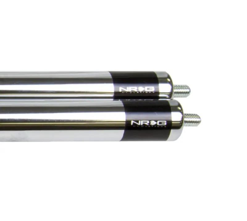 Nrg Hood Damper Kit (Polished) - 03-07 Honda Fit (Half Pressure Shocks For Cf Hood) 1