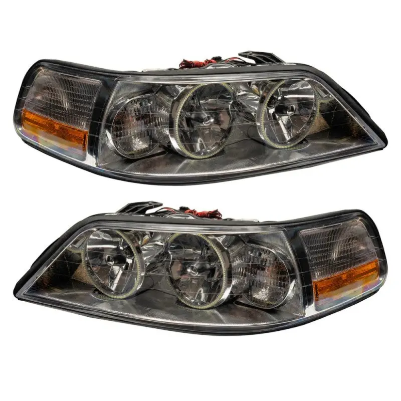 Oracle Colorshift Led Headlight Kit For 2005–2011 Lincoln Town Car – Smd (Non-Hid), Includes Bc1 Controller 1