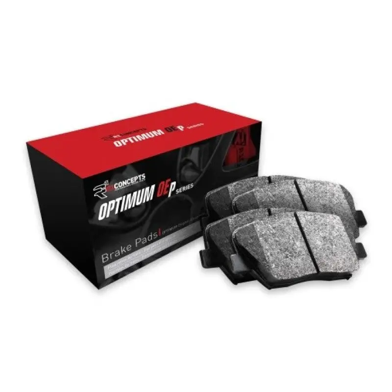 R1 Optimum Oe-Style Front Brake Pad & Hardware Kit For 1987–2006 Hyundai Verna (Mexican Market) 1