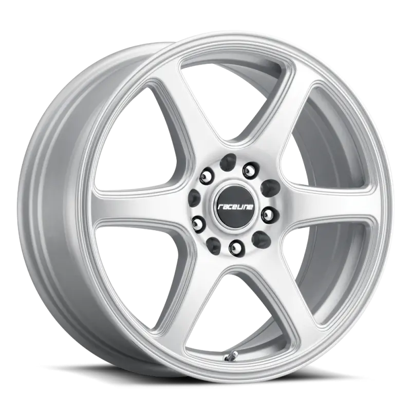 Raceline Matrix Gloss Silver Alloy Wheel – 17×7.5″, 5×100/5×114.3, 40Mm Offset, 72.62Mm Bore 1