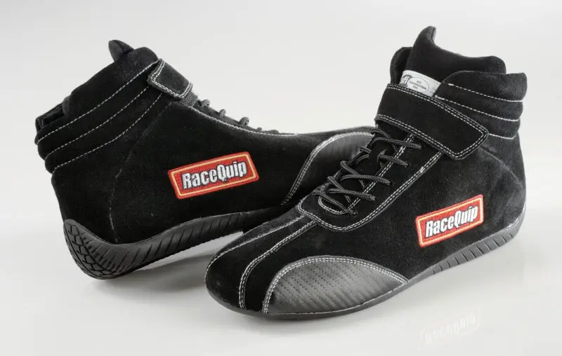 Racequip Euro Carbon-L Sfi-Certified Racing Shoes — Size 7.5 1