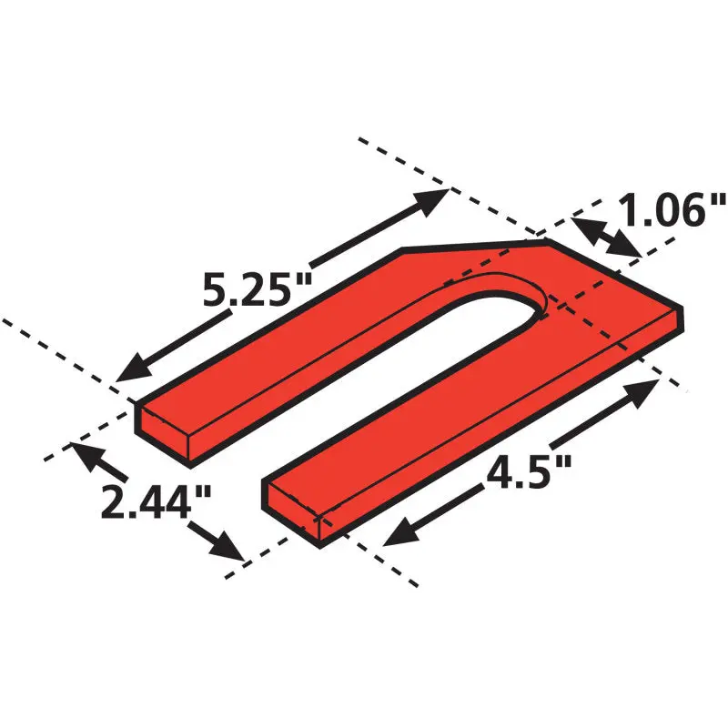 Spc Performance Prevst Shim Kit – 1/32" (6-Pack) For Suspension Alignment 1