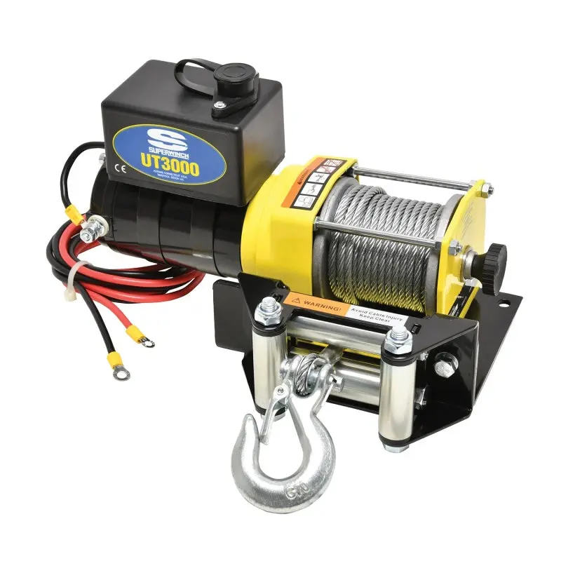 Superwinch 3000 Lbs 12V Dc 3/16In X 40Ft Steel Rope Ut3000 Winch 1