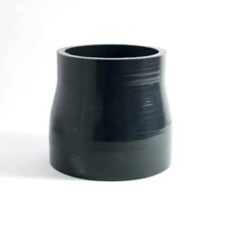 Ticon Industries 4-Ply Silicone Reducer Hose – 3.0 To 3.5 Inch Id, Black With Red Reinforcement 1