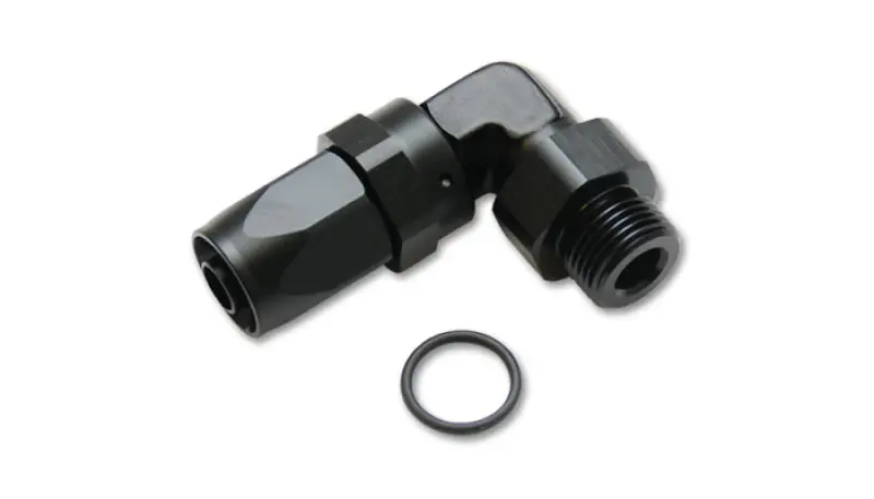 Vibrant -10An 90-Degree Hose End Fitting – Male, 1-1/16"-12 Thread, 12-Pack 1