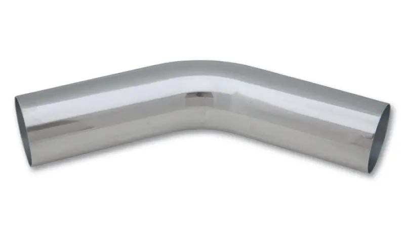 Vibrant Polished 4.5" Od T6061 Aluminum 45° Mandrel Bent Tube – Precision-Machined 2
