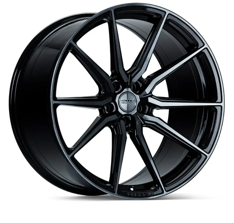 Vossen Hf-3 Gloss Black Wheel — 21X9", 5X120 Bolt Pattern, Et30 Offset, Flat Face, 72.56Mm Bore, Double-Tinted 1