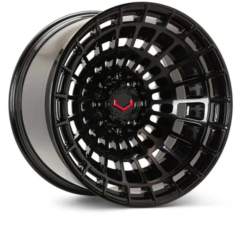 Vossen Lcx-04 20X10 - 6X135 - Et18 - Super Deep - 87.1 - Gloss Black Wheel 1