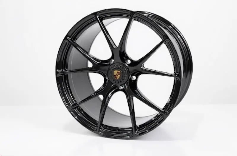 Vossen X Champion Rs74 21X12 / Et64 / 5X130 / Gloss Black Wheel / 911 Carrera 992 - Rear 1