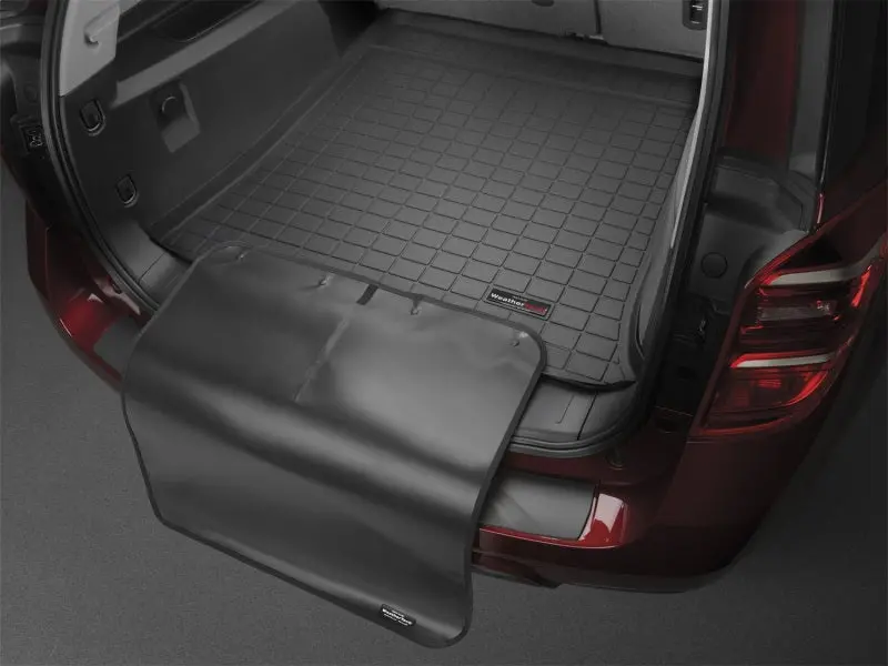 Weathertech 2024 Santa Fe All-Weather Cargo Liner With Bumper Guard – Black 1
