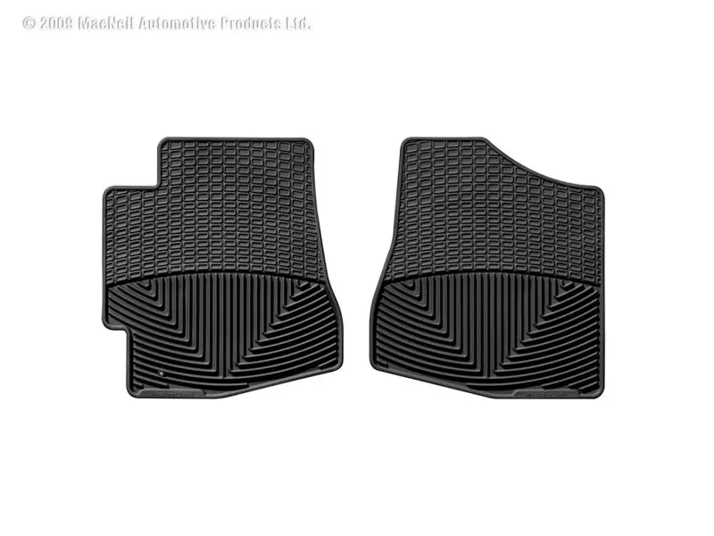 Weathertech Custom-Fit Rubber Floor Mats For 1999–2003 Lexus Rx300 – Front Row, Black 2