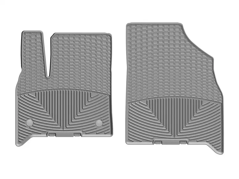 Weathertech Front Floor Liners For 2018+ Chevrolet Traverse – Gray Rubber 1