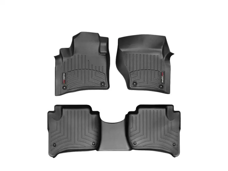 Weathertech Front Floorliner – Universal Black Design 1