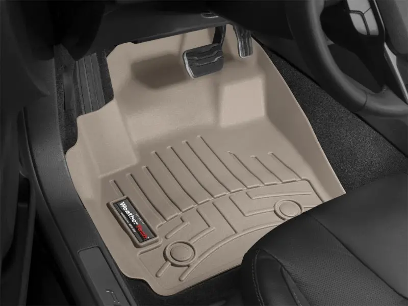 Weathertech Front Floorliners For 2012+ Toyota Camry – Tan Color Match 1