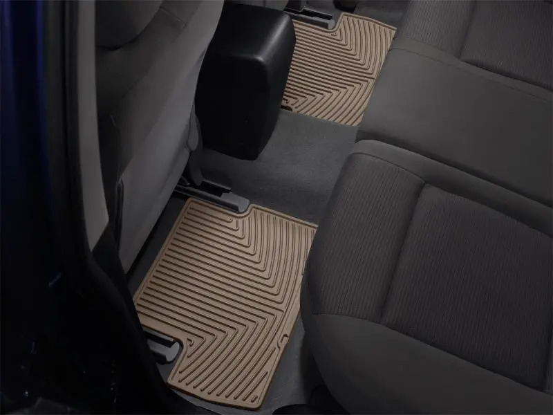 Weathertech Rear Floor Mats For 2009+ Nissan Maxima – Tan Rubberized Protection 1