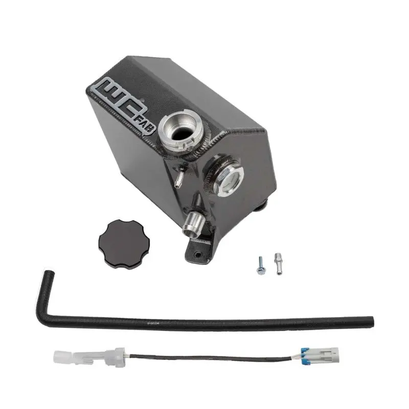 Wehrli Coolant Expansion Tank Kit For 2017–2019 Chevrolet Duramax L5P 6.6L – Oem Placement, Bengal Silver Finish 1