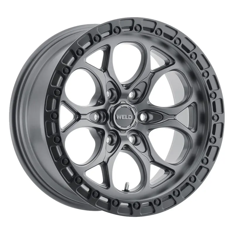Weld Off-Road W107 20X10 Ledge 6X135 Et-18 Bs4.75 Satin Gun / Black Ring 87.1 1