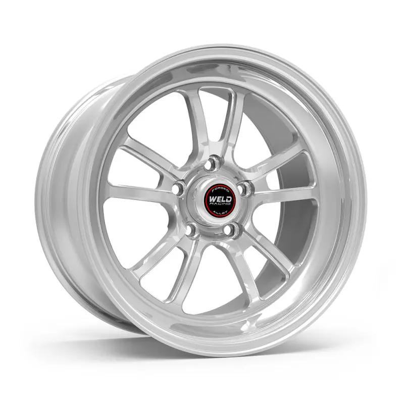 Weld S70 Rt-S 18X9In / 5X114.3 Bp / 6.1In. Bs - Polished Center - Polished Shell Wheel 1