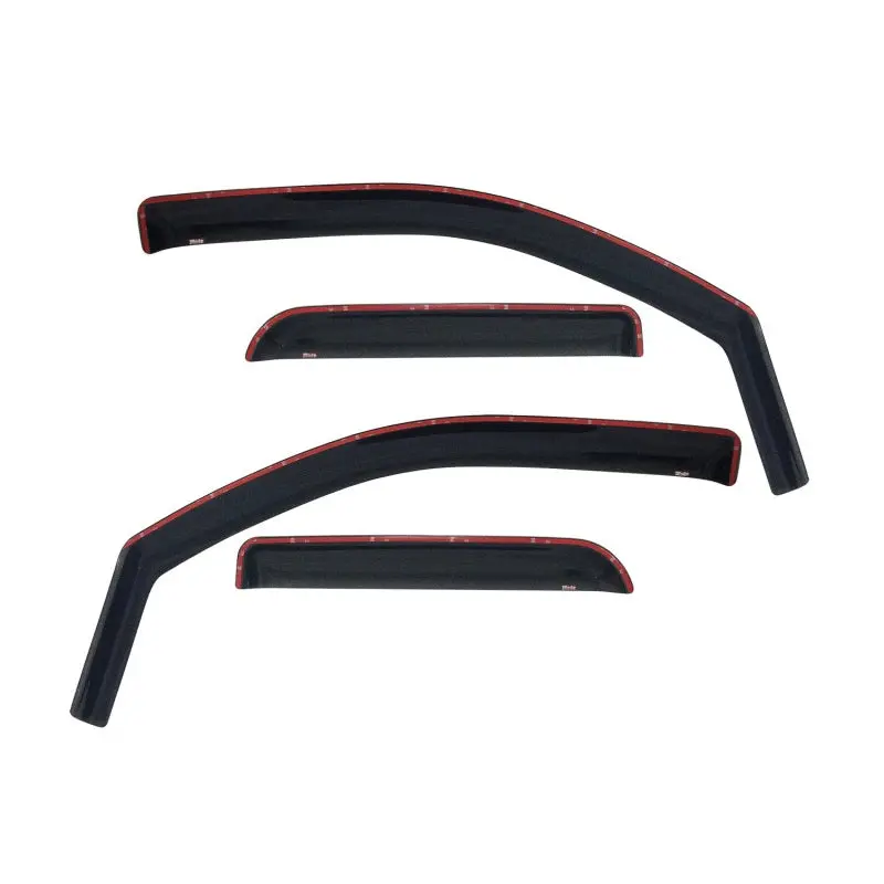 Westin Wade In-Channel Wind Deflectors – Smoke Tint, 4-Piece Set For 2009–2018 Ram/Dodge Quad Cab 1
