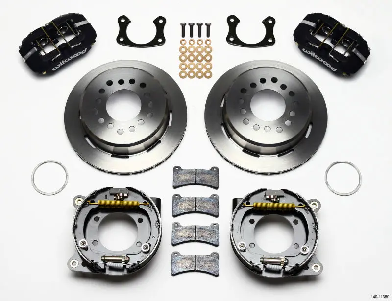 Wilwood Dynapro Low-Profile Parking Brake Kit – 11-Inch Rotor, Big Ford Fitment, 2.5-Inch Offset 1