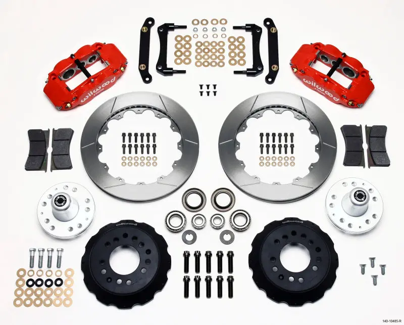 Wilwood Narrow Superlite 6R Front Hub Kit – 12.88-Inch Rotor Compatibility For 1970–1978 Chevrolet Camaro (*Requires Separate Line Kit*) 1